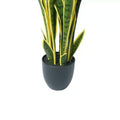 UV Resistant Artificial Mother in Law Tongue / Yellow Tongue Sansevieria 60cm - SuperSaverAU - view 4