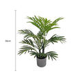 Artificial Potted Mini Palm Tree 55cm - Realistic, Maintenance-Free Decor - SuperSaverAU - view 1