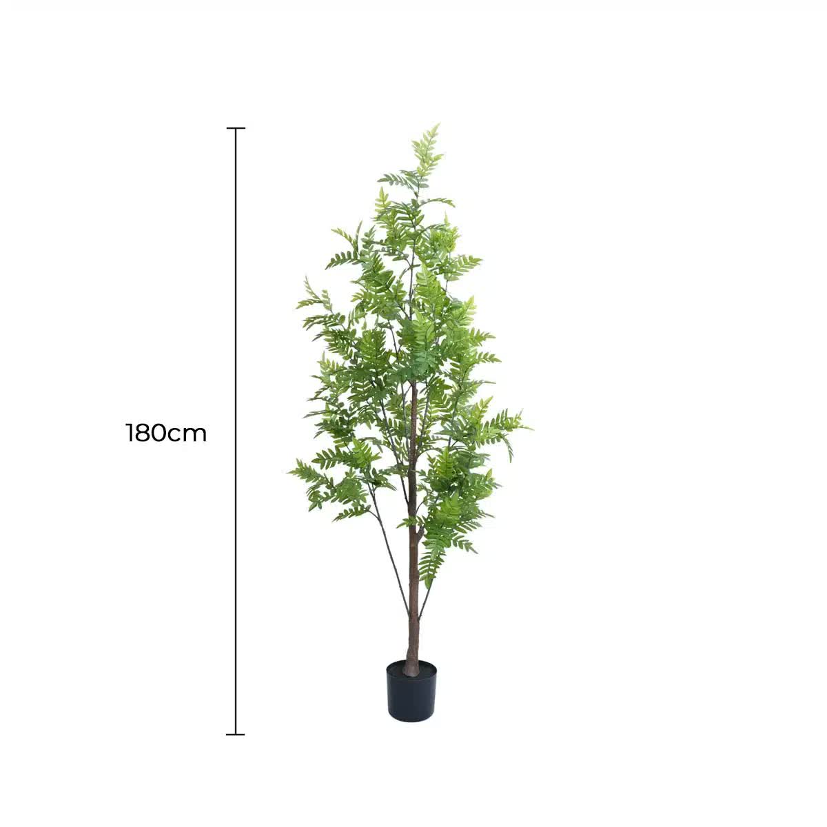 Artificial Bracken Palm Tree 180cm - Real Touch, Easy Assembly, Maintenance-Free - SuperSaverAU - view 1