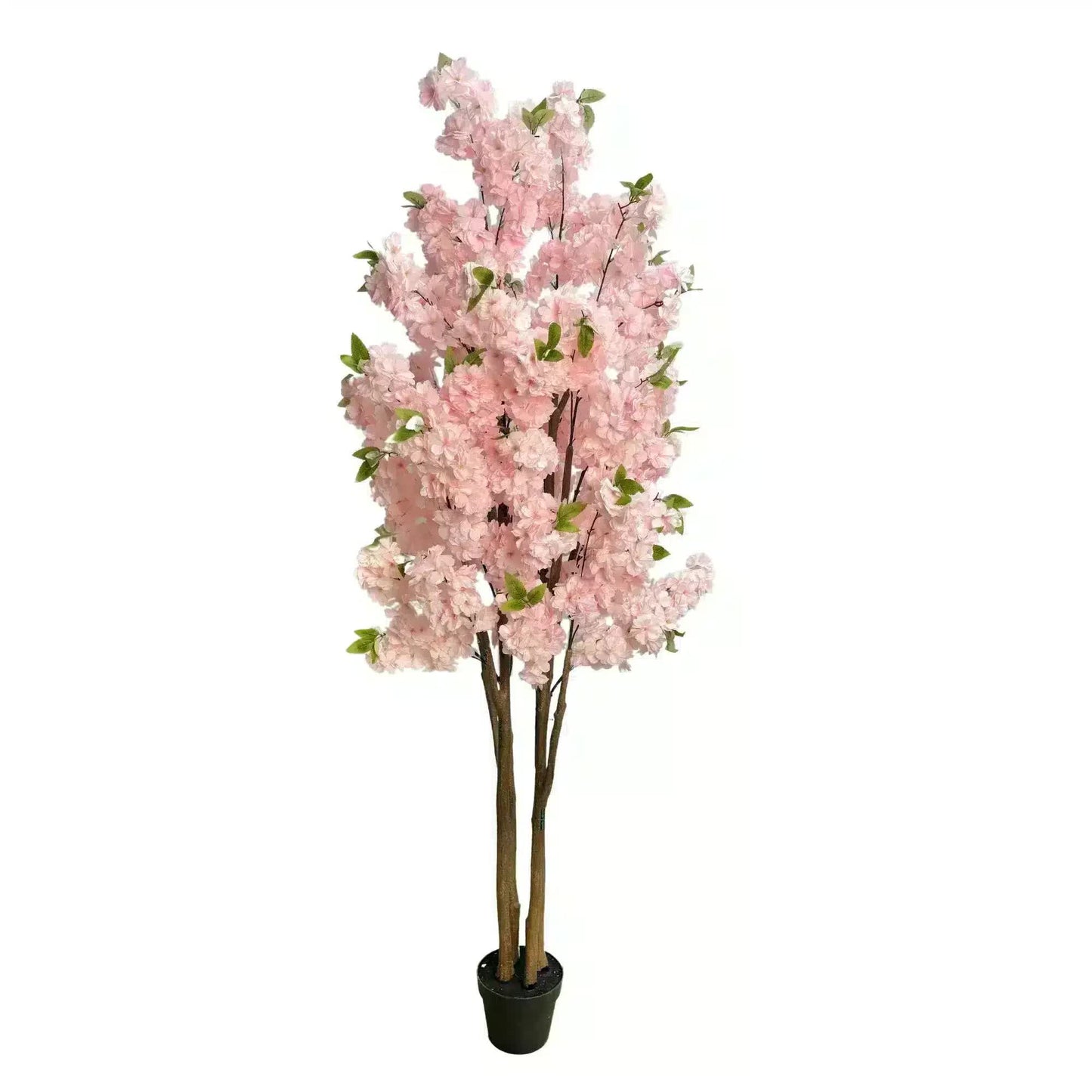 Artificial 180cm Pink Cherry Blossom Tree - Realistic, Easy Assembly, Maintenance-Free