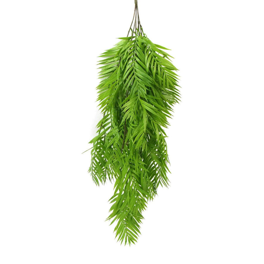 Artificial Hanging Plant Bamboo Leaf 85cm UV Resistant for Indoor/Outdoor - SuperSaverAU - view 1