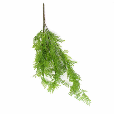 Designer Plants 80cm Hanging Maidenhair Fern Bush UV Resistant - Low Maintenance, Air Purifying - SuperSaverAU - view 1