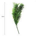 Artificial Bamboo Leaf Stem 30cm UV Resistant, Indoor/Outdoor Decor - SuperSaverAU - view 2