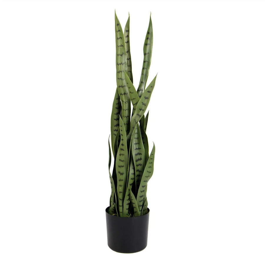 UV Artificial Snake Plant Medium 90cm - Indoor/Outdoor, Fade-Resistant - SuperSaverAU - view 1