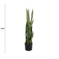UV Artificial Snake Plant Medium 90cm - Indoor/Outdoor, Fade-Resistant - SuperSaverAU - view 2