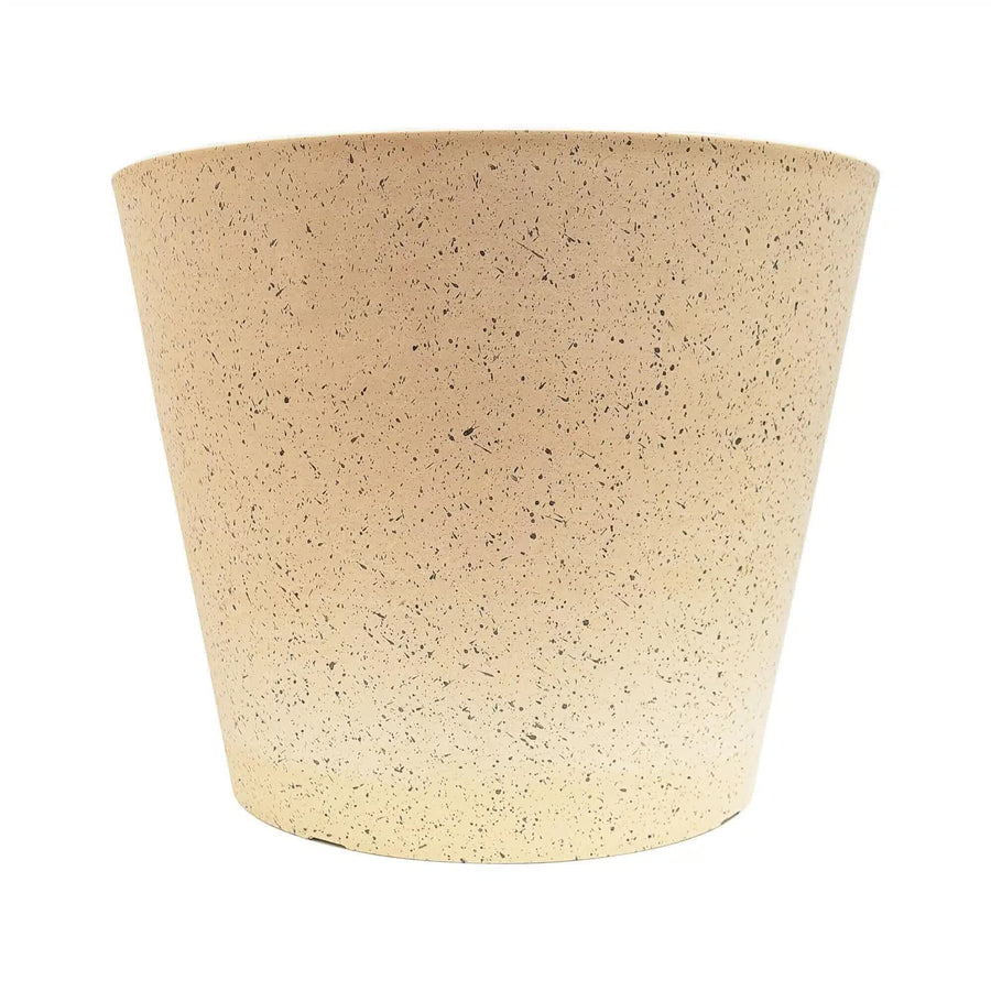 Imitation Stone Garden Pot 40cm - Durable Recycled Plastic & Concrete Planter - SuperSaverAU - view 1