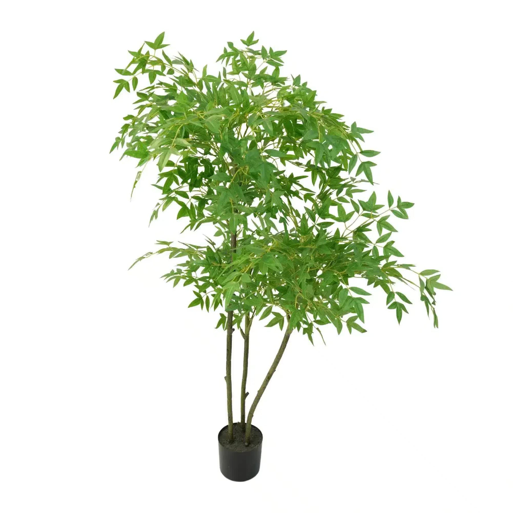 Luscious Artificial Nandina Plant 140cm - Potted, Realistic, Zero Maintenance - SuperSaverAU - view 4