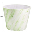 Designer Imitation Green Marble Garden Pot 25cm - Eco-Friendly, Durable - SuperSaverAU - view 2
