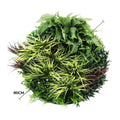 Premium 80cm Artificial Green Wall Disc Art - UV Resistant Black Frame - SuperSaverAU - view 2