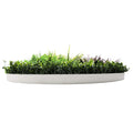 Slime-line Green Wall Disc Art 100cm, UV Resistant, Easy Install, White Frame - SuperSaverAU - view 4