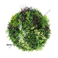 80cm Artificial Green Wall Disc Art - UV Resistant, Easy Installation, Fresh Colour - SuperSaverAU - view 2