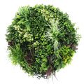 80cm Artificial Green Wall Disc Art - UV Resistant, Easy Installation, Fresh Colour - SuperSaverAU - view 3