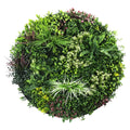 Slimline Green Wall Disc Art 100cm UV Resistant Black Frame Large - SuperSaverAU - view 1