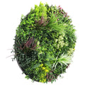 Slimline Green Wall Disc Art 100cm UV Resistant Black Frame Large - SuperSaverAU - view 3