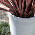 Designer Pot Tall Textured Grey Planter 71cm - Eco-Friendly, Durable, Indoor/Outdoor - SuperSaverAU - view 4