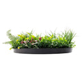 60cm Artificial Green Wall Disc Art | Black Frame, Handmade, UV Resistant - SuperSaverAU - view 4