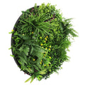 80cm Country Fern Artificial Green Wall Disc Art - UV Resistant, Zero Maintenance - SuperSaverAU - view 1