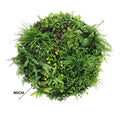 80cm Country Fern Artificial Green Wall Disc Art - UV Resistant, Zero Maintenance - SuperSaverAU - view 2