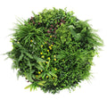 80cm Country Fern Artificial Green Wall Disc Art - UV Resistant, Zero Maintenance - SuperSaverAU - view 3