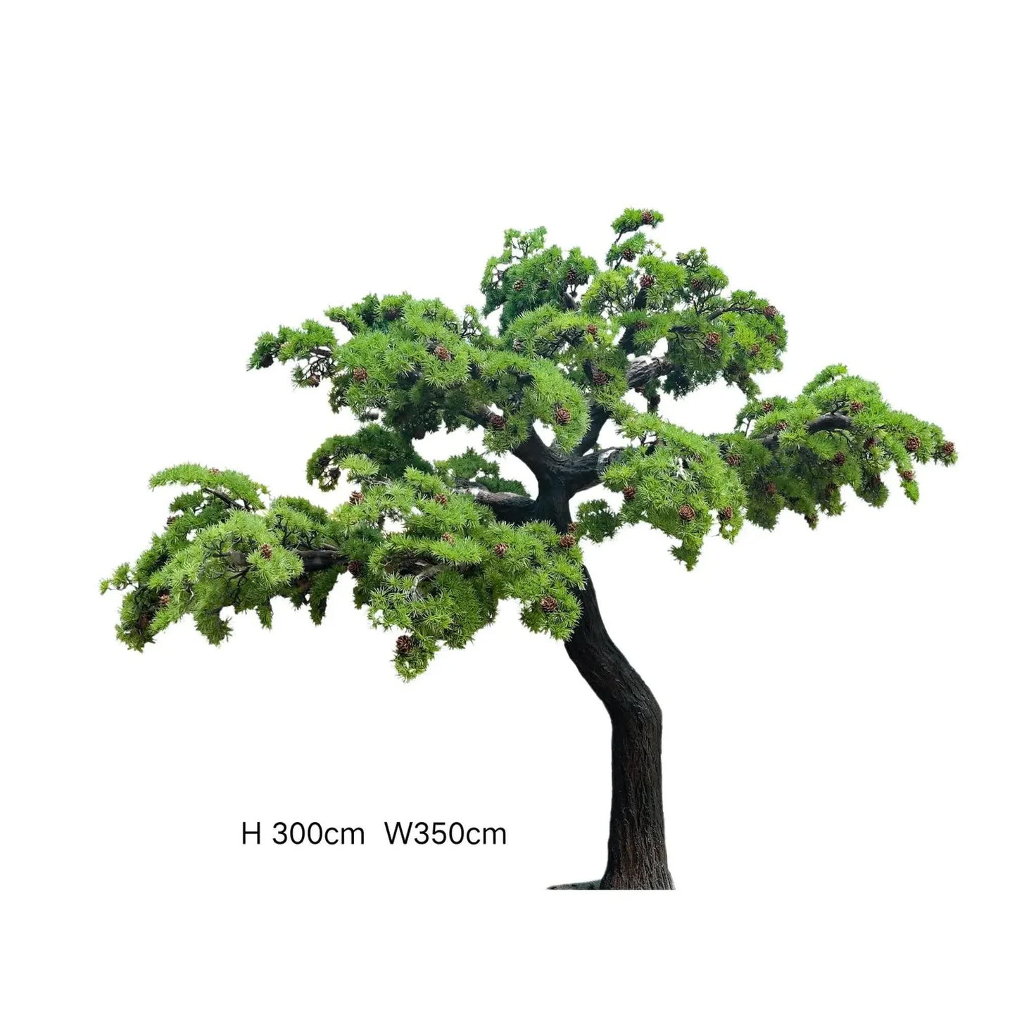 Elegant Artificial Pine Tree 300cm - Lifelike Faux Pine for Indoor/Outdoor Use
