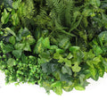 Slime-line Green Wall Disc 80cm Mixed Green Fern & Ivy - Easy Install Black Frame - SuperSaverAU - view 3
