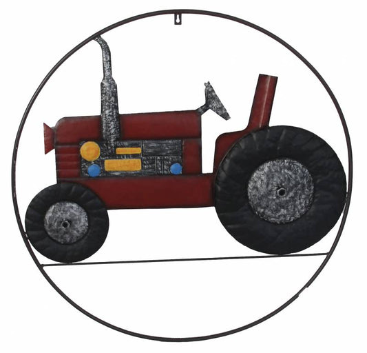 Welcome Tractor Metal Wall Art 80cm