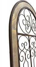 Margie Arch Doorway Wall Art Rust Multi Colour 61x115cm Metal MDF - SuperSaverAU - view 2