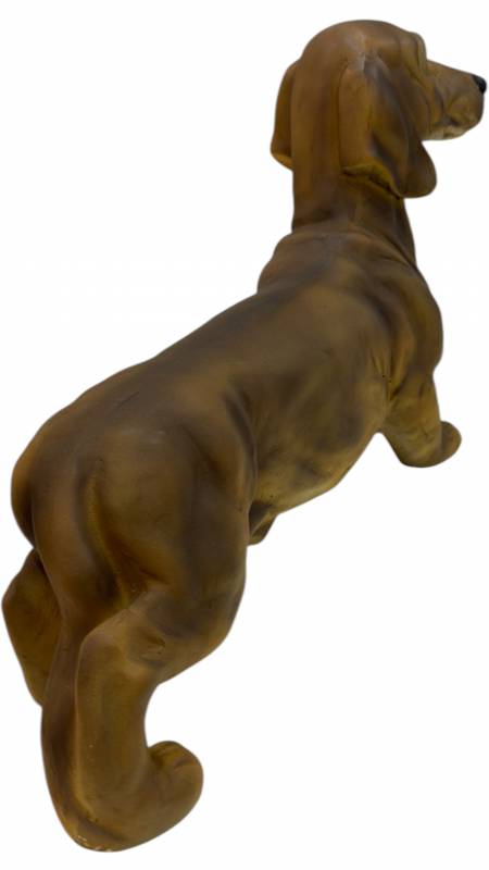Henry Dashhund Dog Statue, Hand Painted, 56cm, Indoor/Outdoor Use, Multi Colour