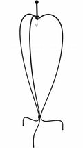 Black Metal Hanger Coat Stand 120cm - Stylish Bathroom Display, 1.5kg - SuperSaverAU - view 1
