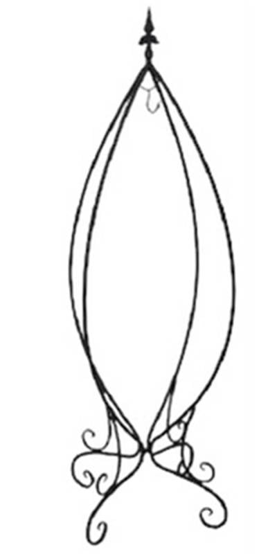 Black Metal Hanger Coat Stand 121cm - Stylish Bathroom Display - SuperSaverAU - view 1