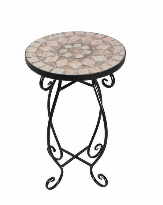 Altan Plant Stand - 30x50cm Multi Colour Mosaic