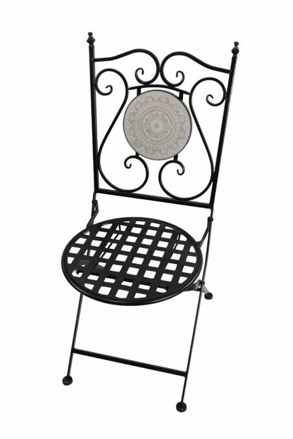 Sandy 3 Piece Outdoor Setting: Table & 2 Chairs