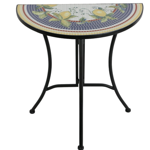 Molto Bene Lemon Enclave Mosaic Table - 69cm