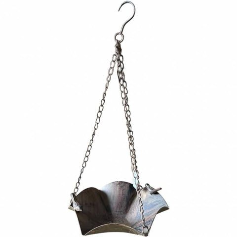 Lachlan Bird Feeder Rust Multi Colour Metal 20x20x49cm 0.5kg - SuperSaverAU - view 1