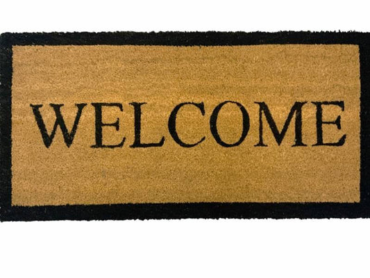 Durable Large Welcome Doormat 90x45cm