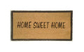 Large Home Sweet Home Doormat 90cm Coir Fibre & Rubber, Durable Design - SuperSaverAU - view 1