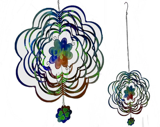 Elm Flower Spinning Wall Art 29x43cm