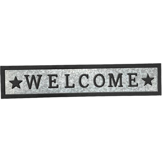 Welcome Wall Art 59x12cm