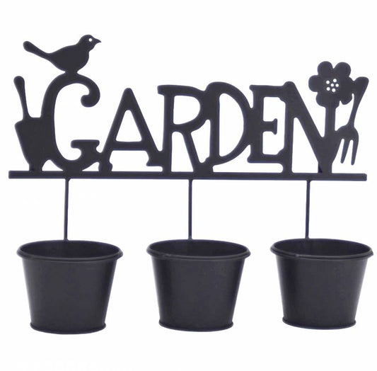 Garden 3 Pot Planter 43x33cm