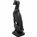 Deco Greyhound Dog Statue 82cm - Hand Painted, Indoor/Outdoor Use, Poly Resin - SuperSaverAU - view 3