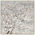Wood Framed Blossom Canvas Wall Art 80cm - Multi Colour, MDF Timber - SuperSaverAU - view 2