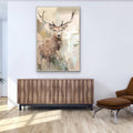 Hulio Deer Framed Canvas Wall Art 80x120cm - Multi Colour, Stylish Decor - SuperSaverAU - view 3