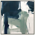 Vlad Abstract Framed Canvas Wall Art 80cm - Multi Colour, Timber Frame - SuperSaverAU - view 1