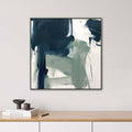 Vlad Abstract Framed Canvas Wall Art 80cm - Multi Colour, Timber Frame - SuperSaverAU - view 2