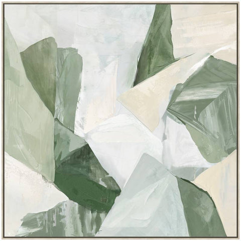 Premium Mallow Abstract Framed Wall Art – 80 x 80cm