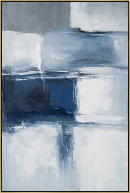 Murmur Of The Water Artwork 80x120cm Multi Colour Canvas and MDF - SuperSaverAU - view 1