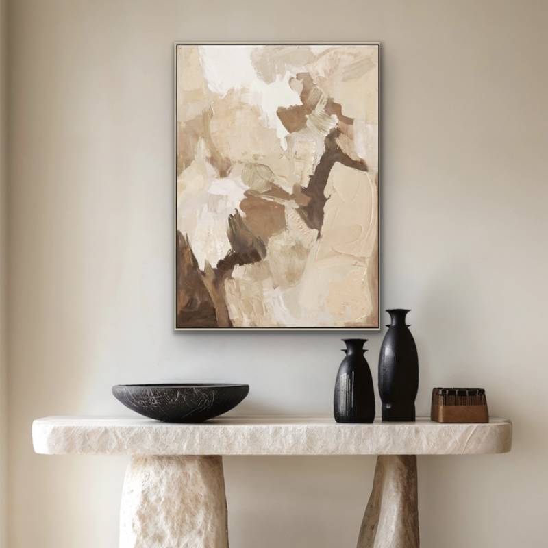 Premium Paradise Framed Wall Art – 80 x 120cm