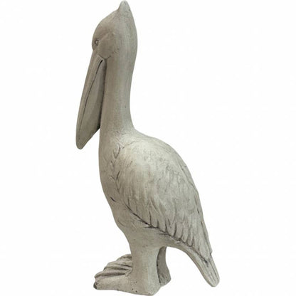 Penny Pelican Garden Statue 47cm - Hand Painted Poly Resin