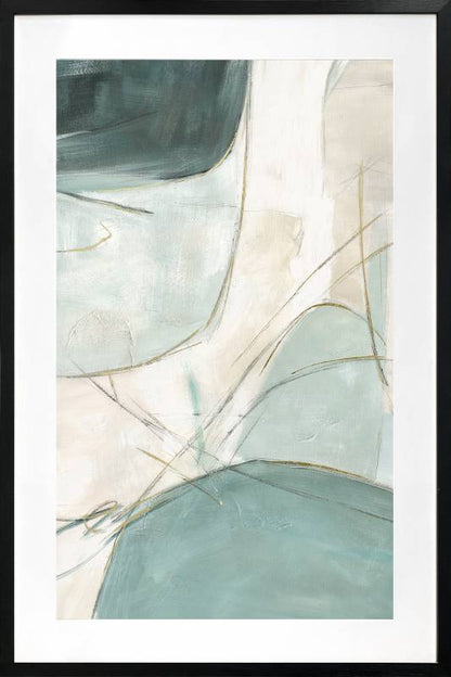 Billow Artwork Framed W Glass Front 80x120cm