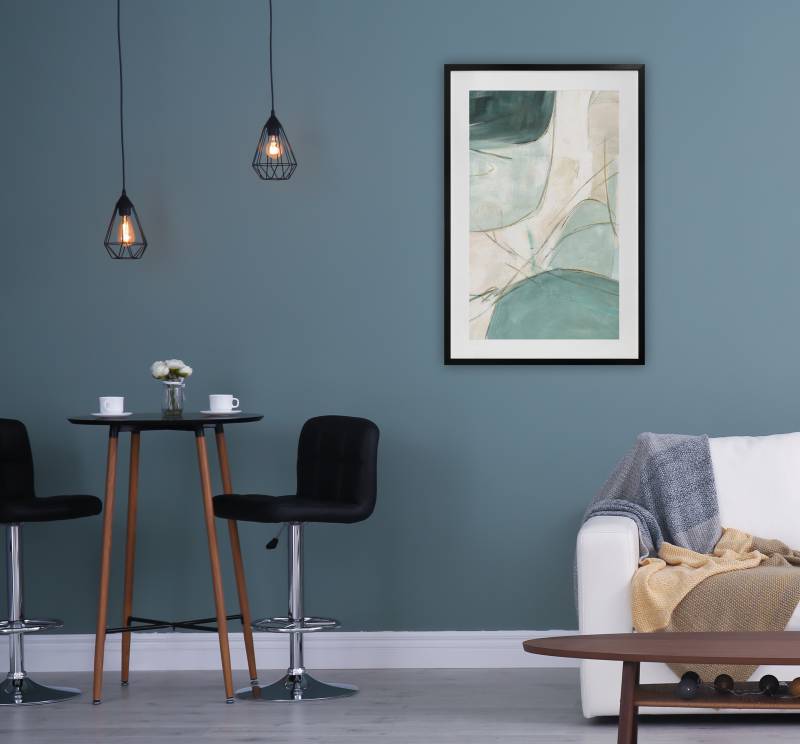 Billow Wall Art Hanging Decor Framed with Glass Front 80x120cm Multi Colour - SuperSaverAU - view 4